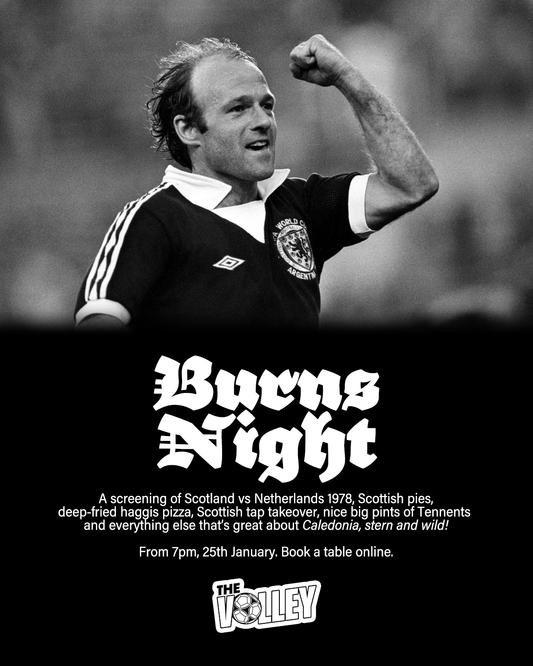 BURNS NIGHT @ THE VOLLEY