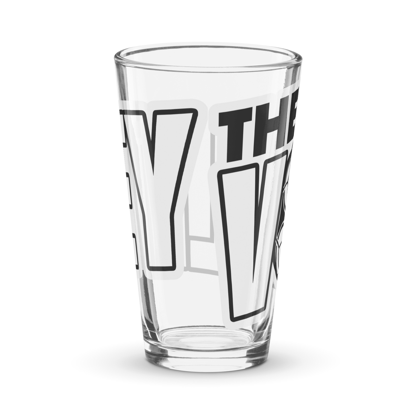 The Volley pint glass