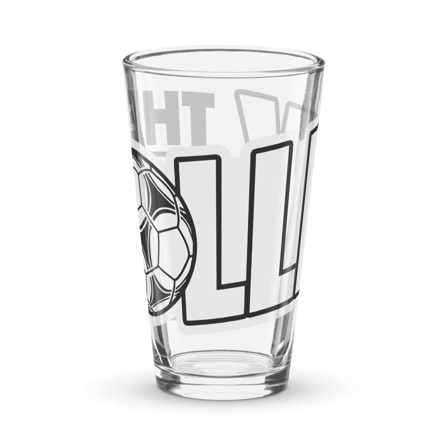 The Volley pint glass
