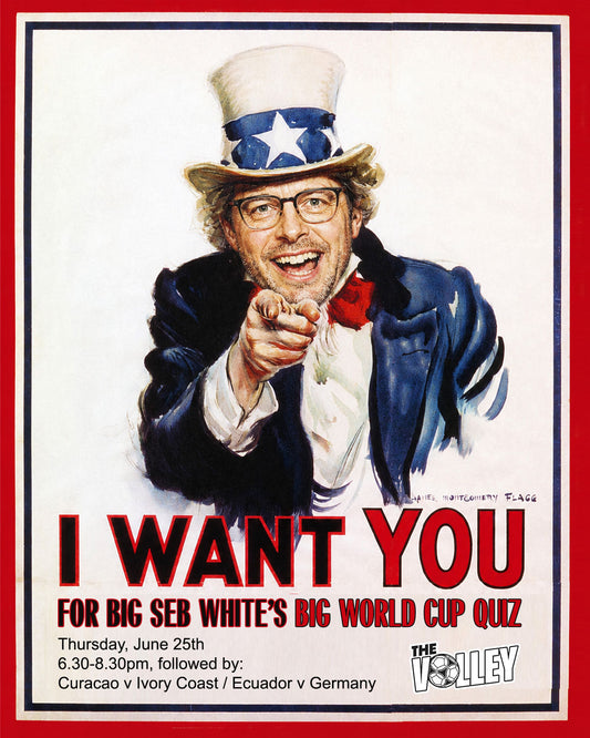 BIG SEB WHITE'S BIG WORLD CUP QUIZ