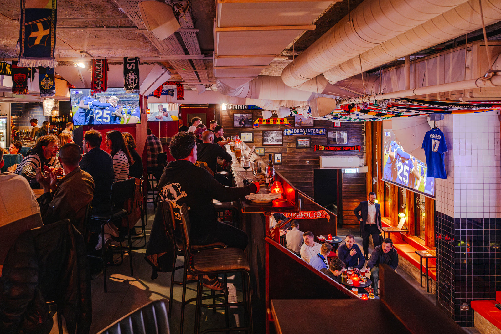 The Volley venue atmosphere