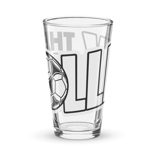 The Volley pint glass
